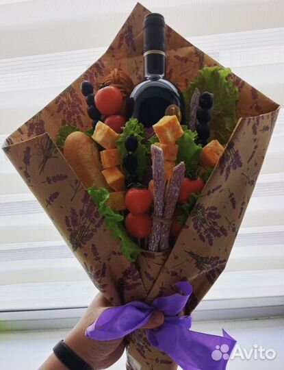 Подарочные съедобные букеты и наборы