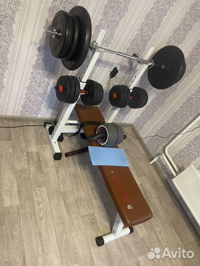 Скамья Штанга гантели