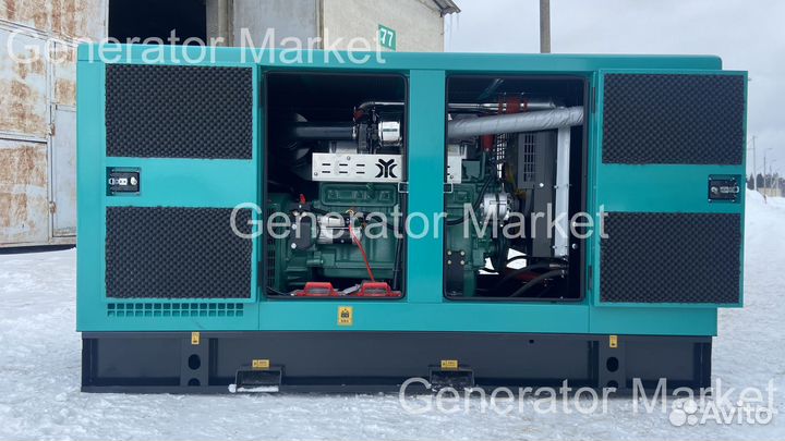 Электростанция 100 квт в кожухе