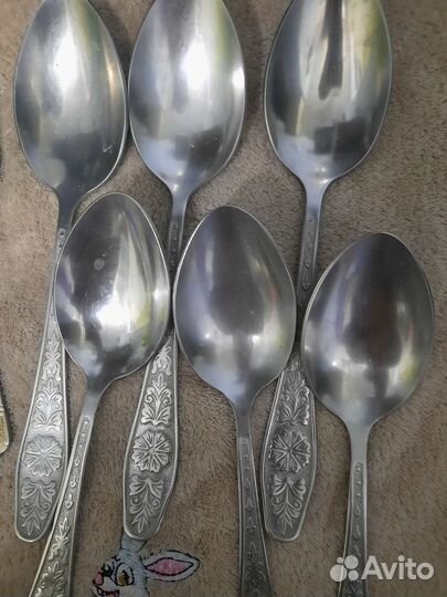Набор столовых приборов СССР нержавейка
