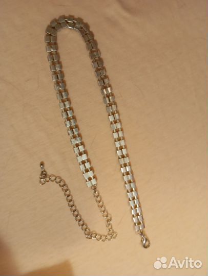 Ожерелье, чокер со стразами