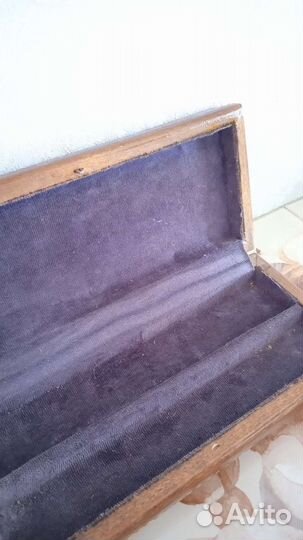 Деревянная шкатулка пенал