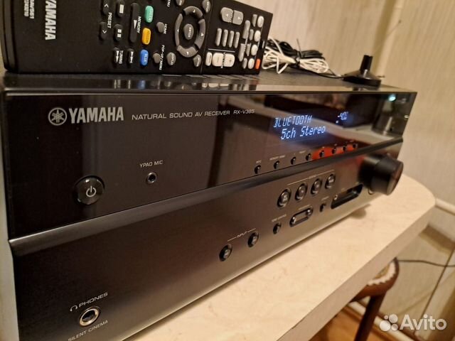 Ресивер yamaha RX-V385 4К Bluetooth USB hdmi 2.0