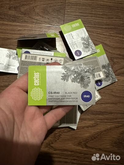 Картридж Cactus CS-IR40 черный