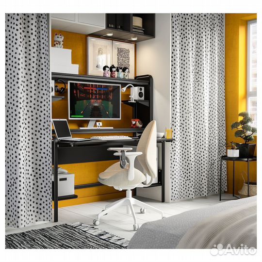 Компьютерный Игровой стол икеа Fredde 2 цвета