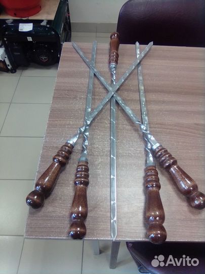 Шампура и крышка для мангала