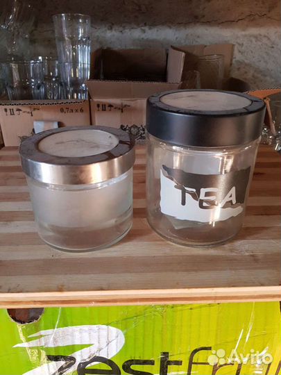 Банки под чай, специи