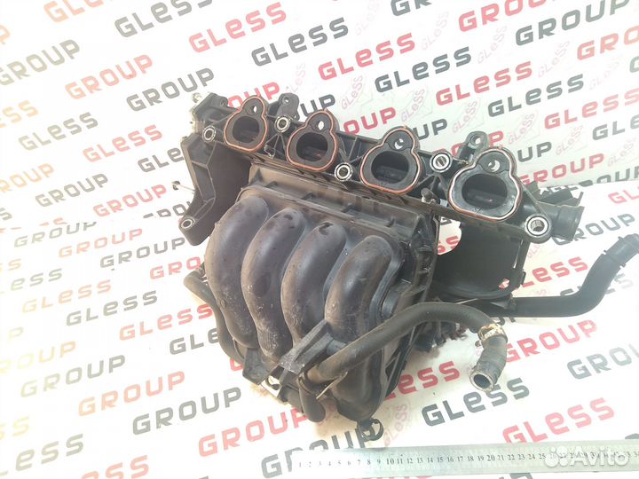 Коллектор впускной ZJ голый б/у Demio