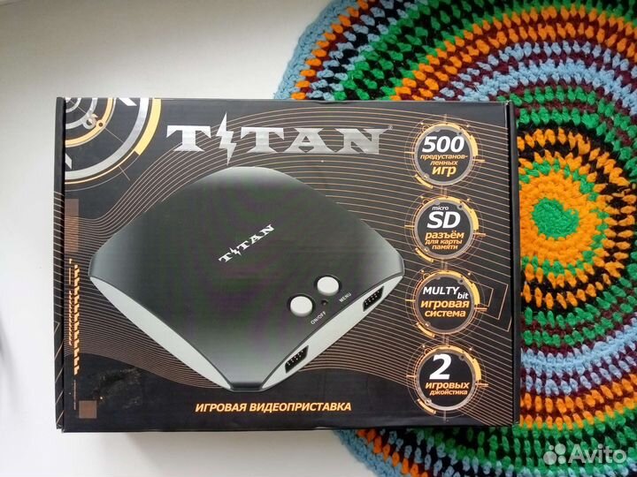 Игровая приставка Титан 500 игр новая