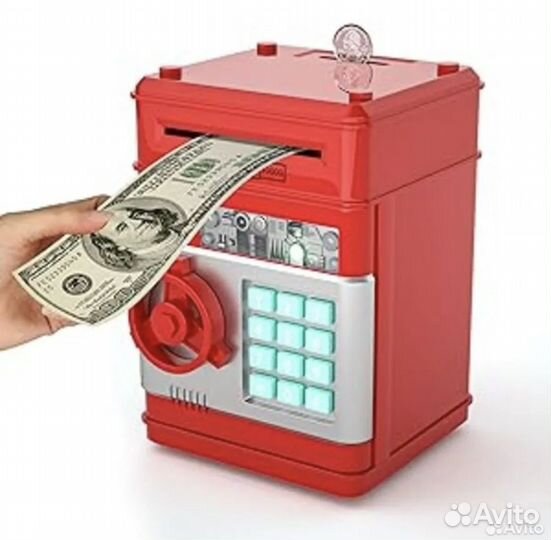 Детский сейф-копилка с кодовым замком