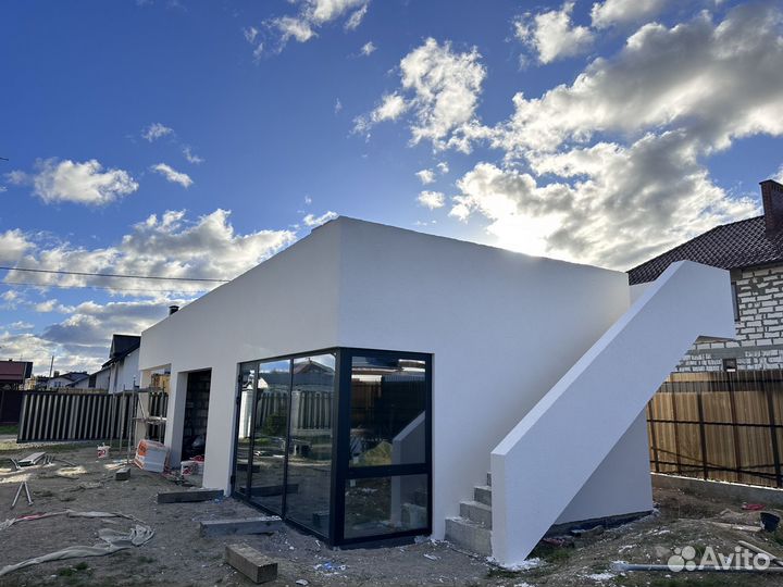 Алюминиевые теплые окна alutech