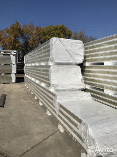 Cэндвич-панели PIR 60мм