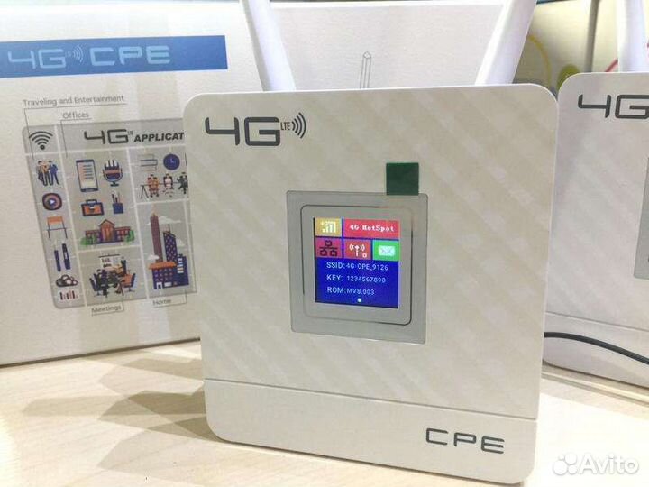 Wi-fi роутер 4G с дисплеем CPE-903