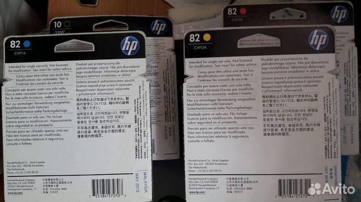 Картриджи, головки HP 90,HP 82,HP 10