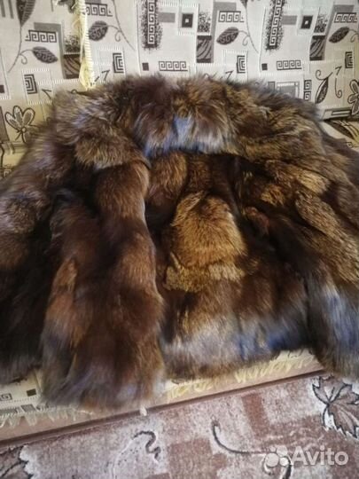 Шуба из чернобурки