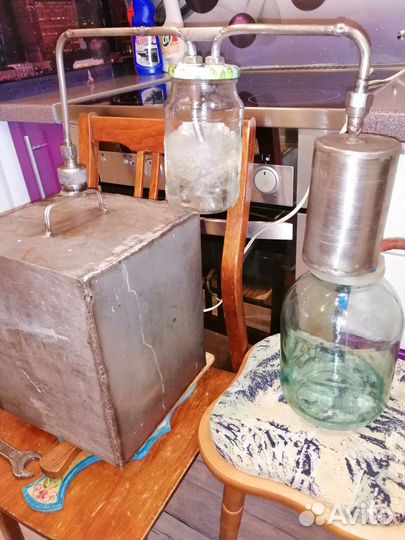 Дистиллятор, самогонный аппарат из нержавейки