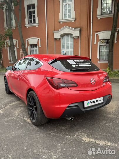 Opel Astra GTC 1.4 AT, 2014, 178 000 км