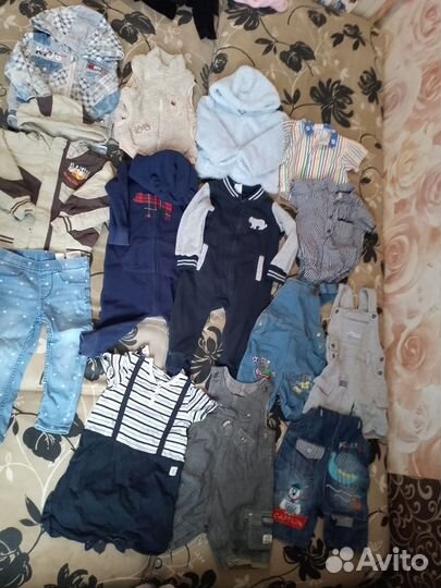 Детские вещи на мальчика 80 86