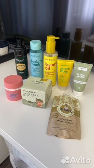 Набор косметики пакетом новая