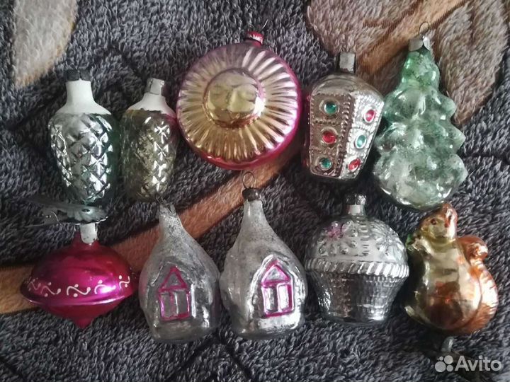 Новогодние игрушки СССР