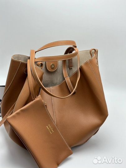 Сумка polene cyme camel