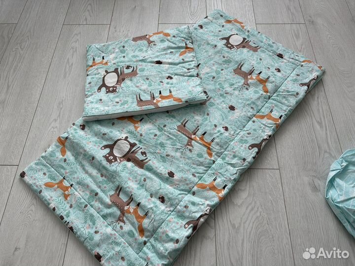 Бортики в детскую кроватку