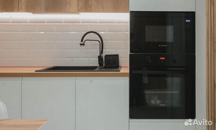 Кухонный гарнитур на заказ. Paccpoчкa дo 12 мecяцe