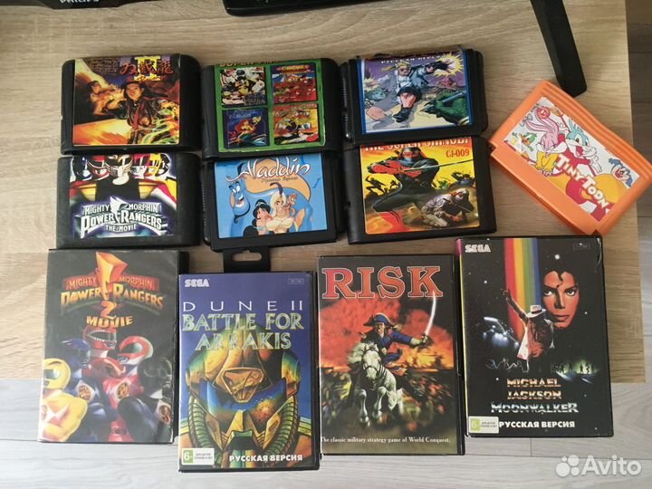 Картриджи sega