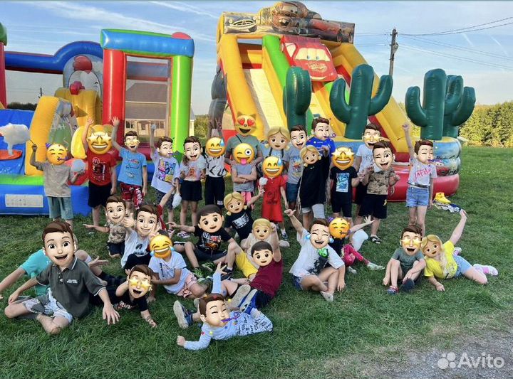 Батуты и сладкая вата в аренду