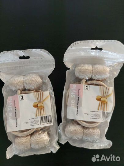 Магнитные подхваты для штор новые