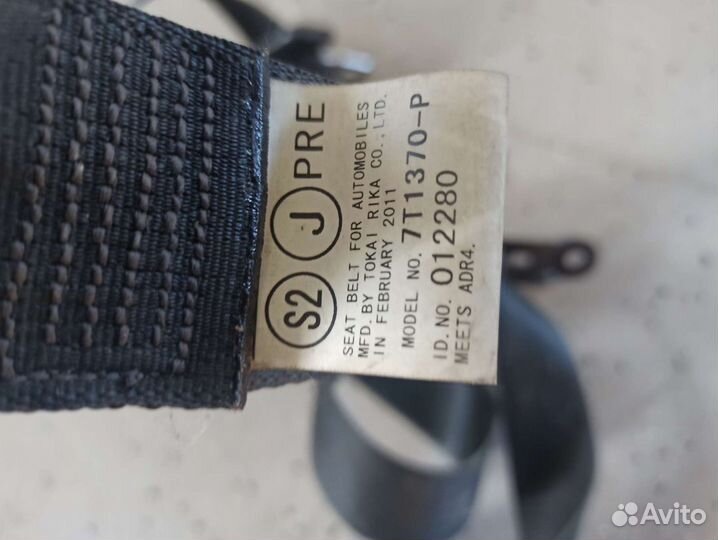 Ремень безопасности передний правый Toyota Land Cr