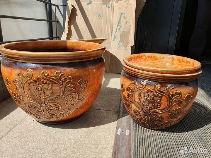 Горшки глиняные