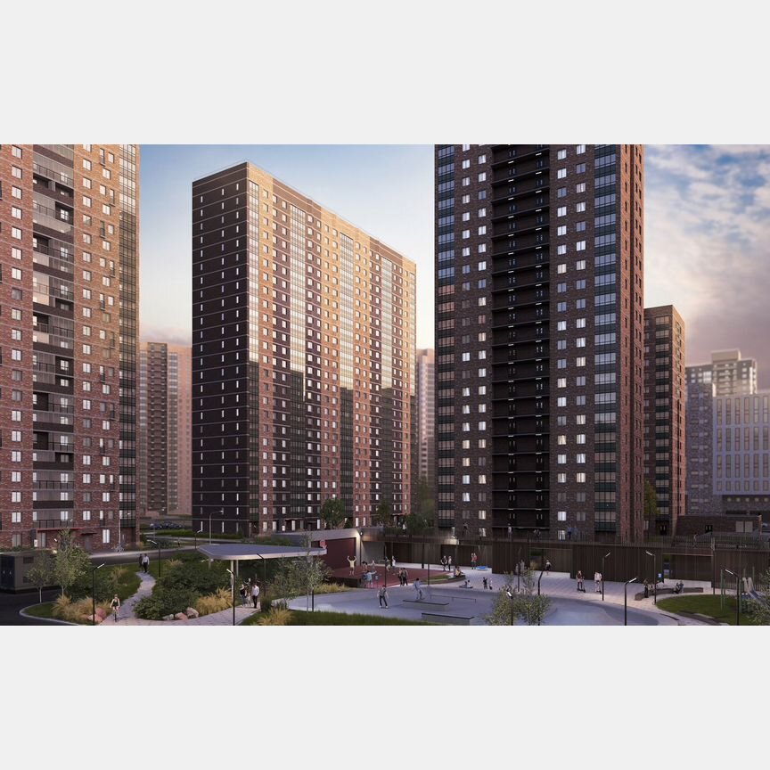 2-к. квартира, 45,7 м², 2/27 эт.