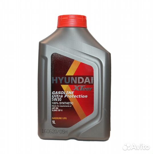 Масло Hyundai XTeer Gasoline Ultra Protection 5w30