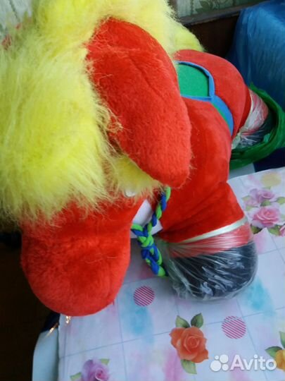 Пазлы. Меховая игрушка конь зонт уличныйд