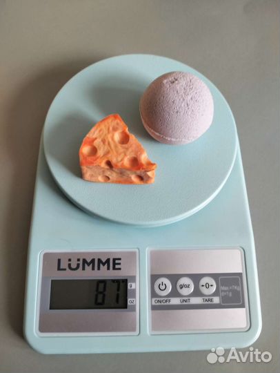 Набор: мыло + бомбочка для ванны ручной работы