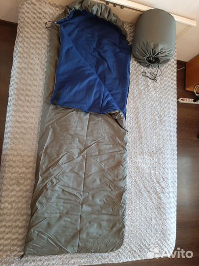 Армейский спальный мешок зимний -30С