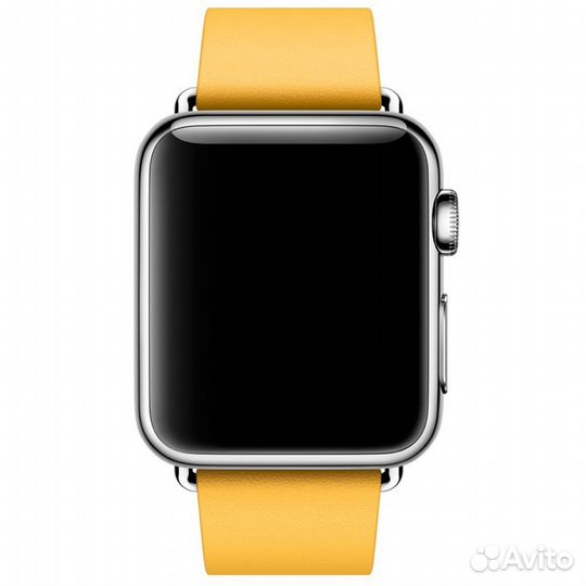 Ремешок, соврем. пряжка Apple Watch 42/49 желтый