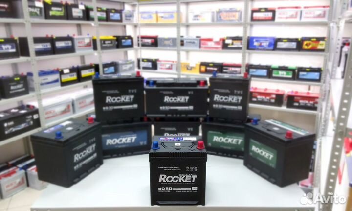 Корейский аккумулятор Rocket 55 Ah (Установка)