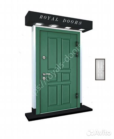 Входная дверь с терморазрывом