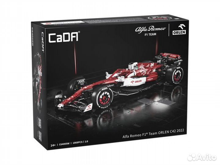 CaDA болид Alfa Romeo F1 Team orlen C42 1:8