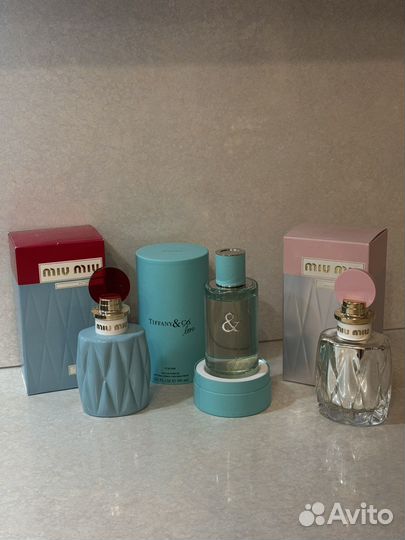 Парфюм Tiffany, Miu miu оригинал