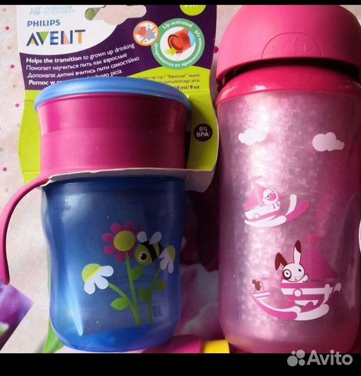 Поильник-кружка, термокружка Avent