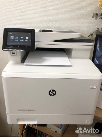 Принтер hp color laser Jet Pro MFP M 477 fnw