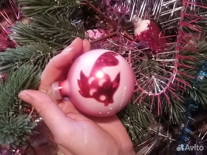 Елочные игрушки СССР