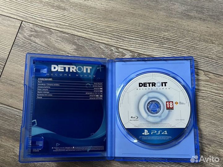 Detroit become human ps4 диск