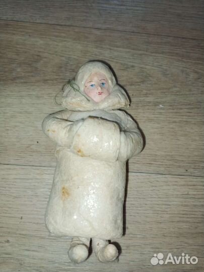 Елочная игрушка снегурочка