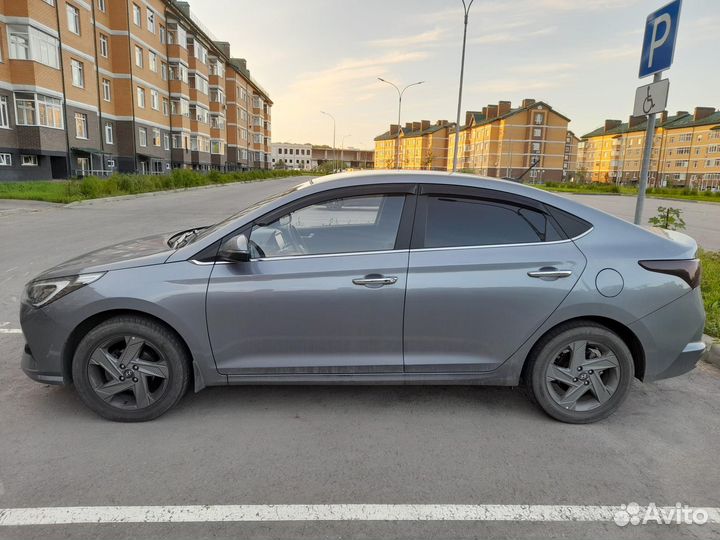 Hyundai Solaris 1.6 AT, 2021, 30 000 км