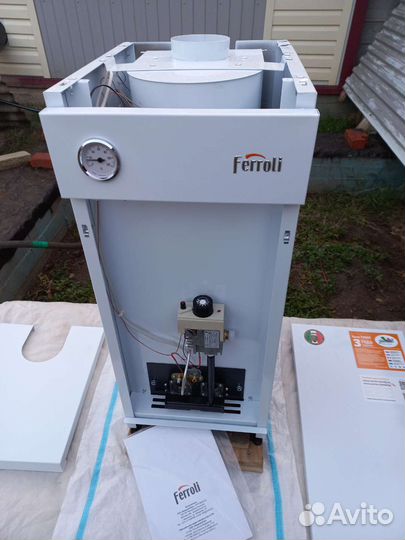 Газовый котел напольный новый Ferroli Torino 16
