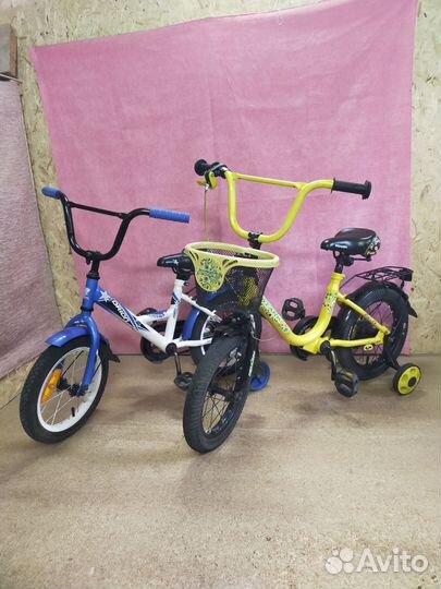 Детский велосипед, колеса 14